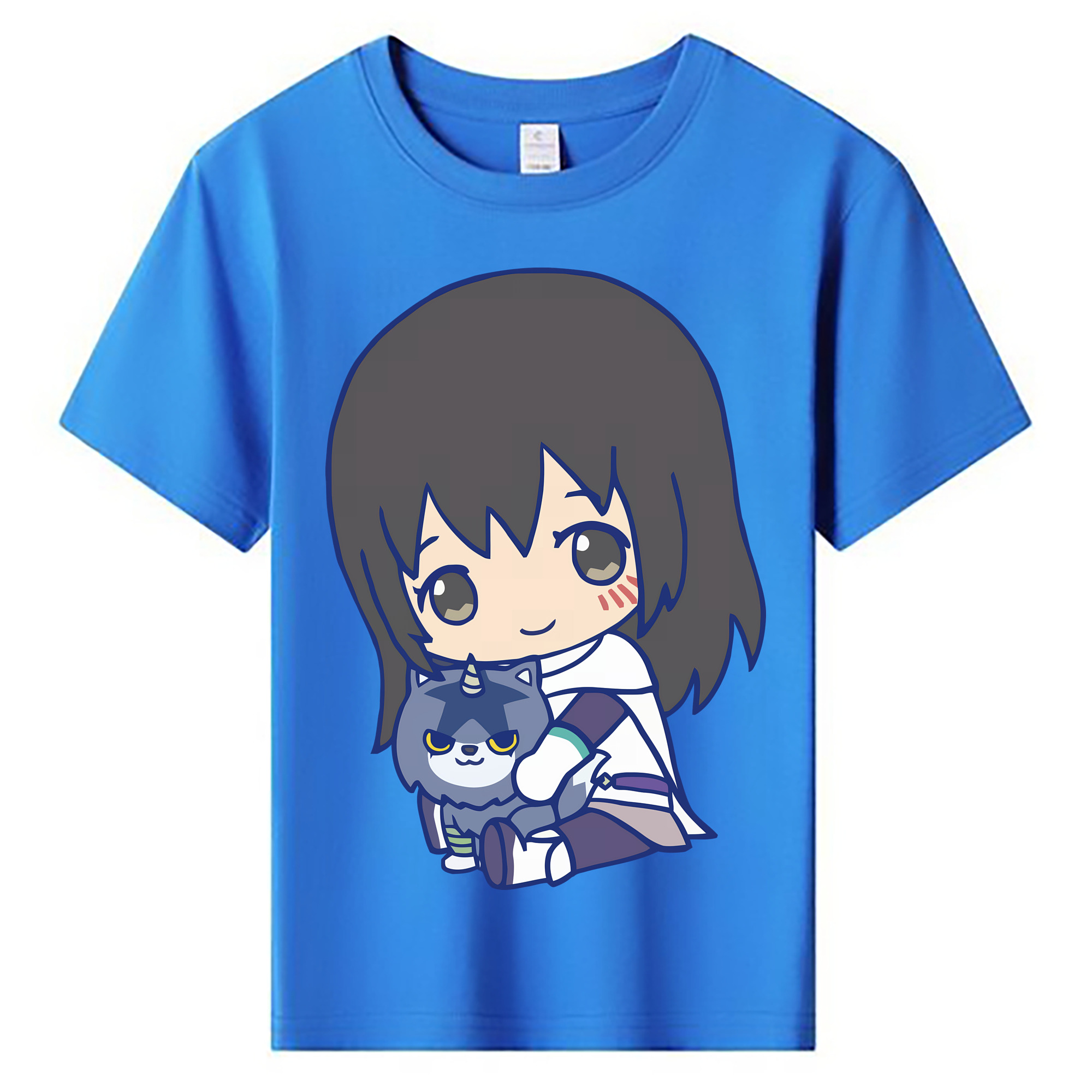 （画像用） 転スラ Regarding Reincarnated to Slime 綿100％キッズTシャツ（フロントプリント）